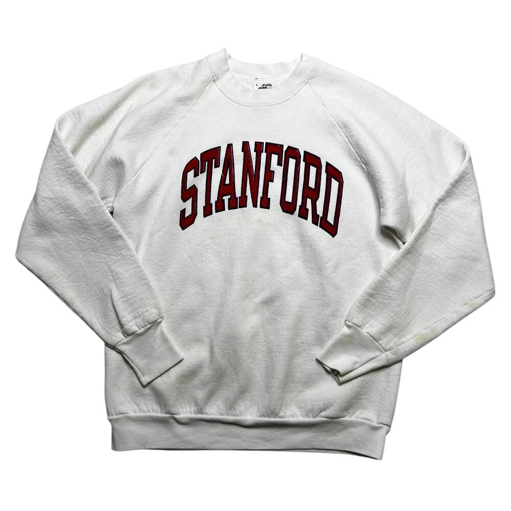 Vintage 90s Stanford University Crewneck Sweatshirt Men Large / retro / Y2K